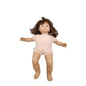 American Girl Bitty Baby Doll 15" Brown Hair & Eyes Soft Body Pre-Owned Conditio